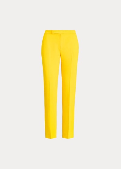 Ralph Lauren Seth Cropped Crepe Cady Bukser Dame Danmark (JNZGR4316)